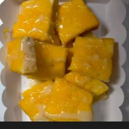 ขนมปังปิ้ง เนย+นม