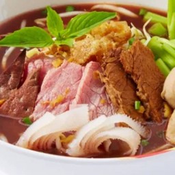 เกาเหลาลูกชิ้น+หมูสด