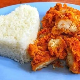 ข้าวหน้าไก่วิงซ์แซ่บ