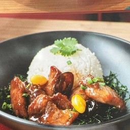 หมูผัดซอส