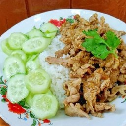 Stir-Fried Garlic And Pepper (With Rice)