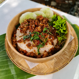 ข้าวกะเพราหมูสับ