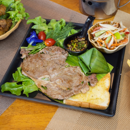 สเต็กลาวเนื้อสันนอก