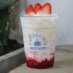 สตรอว์เบอร์รี่ลาเต้