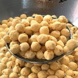 ลูกชิ้นกุ้งทอด+น้ำจิ้ม