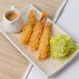 กุ้งเทมปุระ 3 ตัว