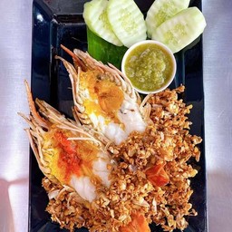 กุ้งแม่น้ำซีฟู้ด 2 ตัว