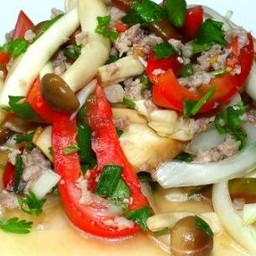 ยำเห็ดรวม