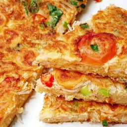 ไข่เจียววุ้นเส้นทรงเครื่อง