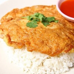 ไข่เจียวราดข้าว