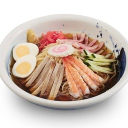 ฮิยาชิ ชูกะ(เส้นเย็น) Hiyashi Chuka (Cold Ramen)