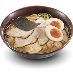 มิโซะ นิทามาโกะ ชาชู เมง (เผ็ดน้อย) Miso Nitamago Cha Shu Men (less spicy)