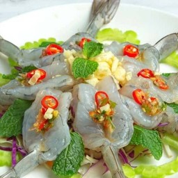 กุ้งเเช่น้ำปลา