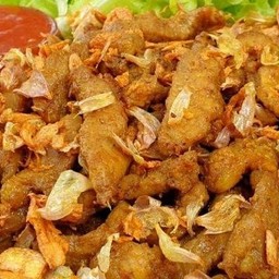 ปลาทอดกระเทียมพริกไทย (จานเดียว)