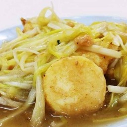 ผัดกุ้ยฉ่ายขาวเต้าหู้หมูสับ