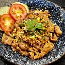 หมูสับกระเทียม