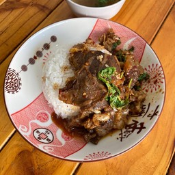 กระเพรานายหนุ่ม (เนื้อตุ๋น,หมูตุ๋น) สมุนไพรสูตรเด็ด 1