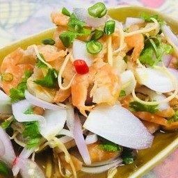 ยำกุ้งแห้ง