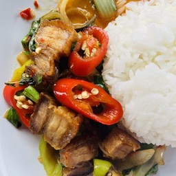 แซ่บอีสาน สามแยกท่าแครง-ถนนเจ้าฟ้า