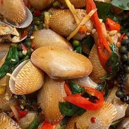 หอยลายผัดฉ่า