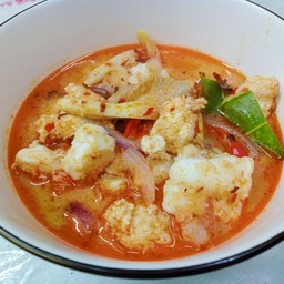 ต้มยำไข่ปลาหมึก น้ำข้น