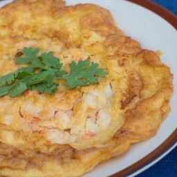 ไข่เจียวกุ้ง