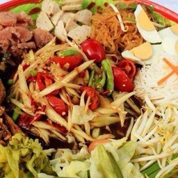 ส้มตำถาด