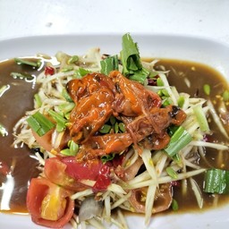 ตำหอยดองไม่ใส่ปลาร้า