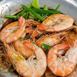 กุ้งอบวุ้นเส้น