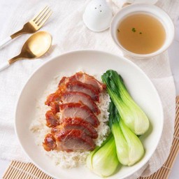 ข้าวหน้าหมูแดง