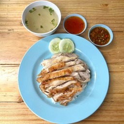 ข้าวมันไก่ผสม