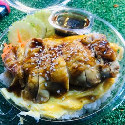 ข้าวไข่ข้นไก่อบ ซอสเทอริยากิ