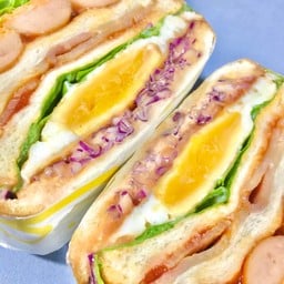 ข้าวไข่เจียว & แซนวิชเกาหลี แซนวิชโบราณ ครัวเจ้าฟาง