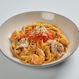 พาสต้ามันกุ้ง