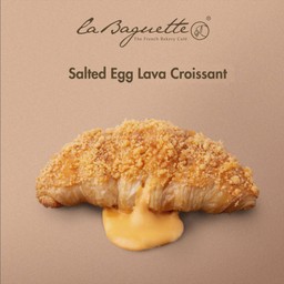 Salted Egg Lava Croissant