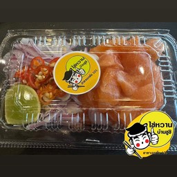 ยำแซ่บแซลมอน (แยกเครื่อง)