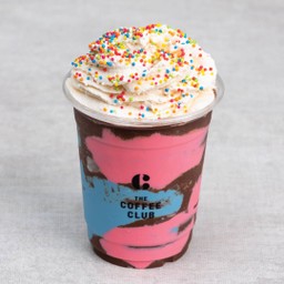 Cotton Candy Double Chocolate Frappe
