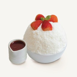 บิงซูสตอเบอร์รี่ชีสเค้ก