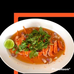 ยำเกาเหลาแซลม่อน