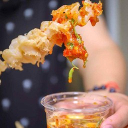 แมงกะพรุนย่าง (1ไม้ ) ไม้ละ75 กรัม(น้ำหนักก่อนย่าง)