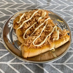 ปังปิ้งเนย-หมูหยองมายองเนส