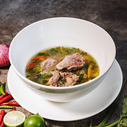 ซุปเนื้อ+กระดูก ไซด์M