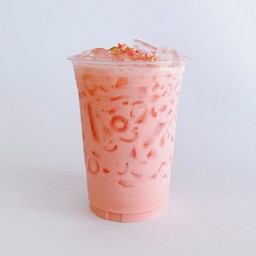 นมสดสตรอว์เบอร์รี่