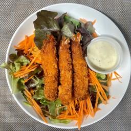 สลัดกุ้งกรอบ