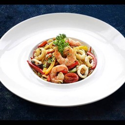 สปาเรสคิวผัดพริกกระเทียม