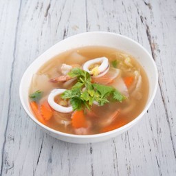 ต้มจืดรวมมิตรทะเล