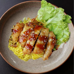บะหมี่หมูกรอบทงคัตสึ [Special Menu]