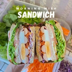 Morning Wish แซนวิชไส้แน่นจุกๆ เต็มปากเต็มคำ
