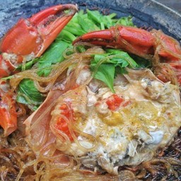 ปูไข่อบวุ้นเส้น