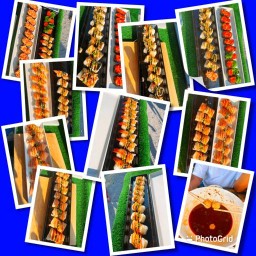 ซูซิ ตลาดบ้านนา ตลาดนัดบ้านนา